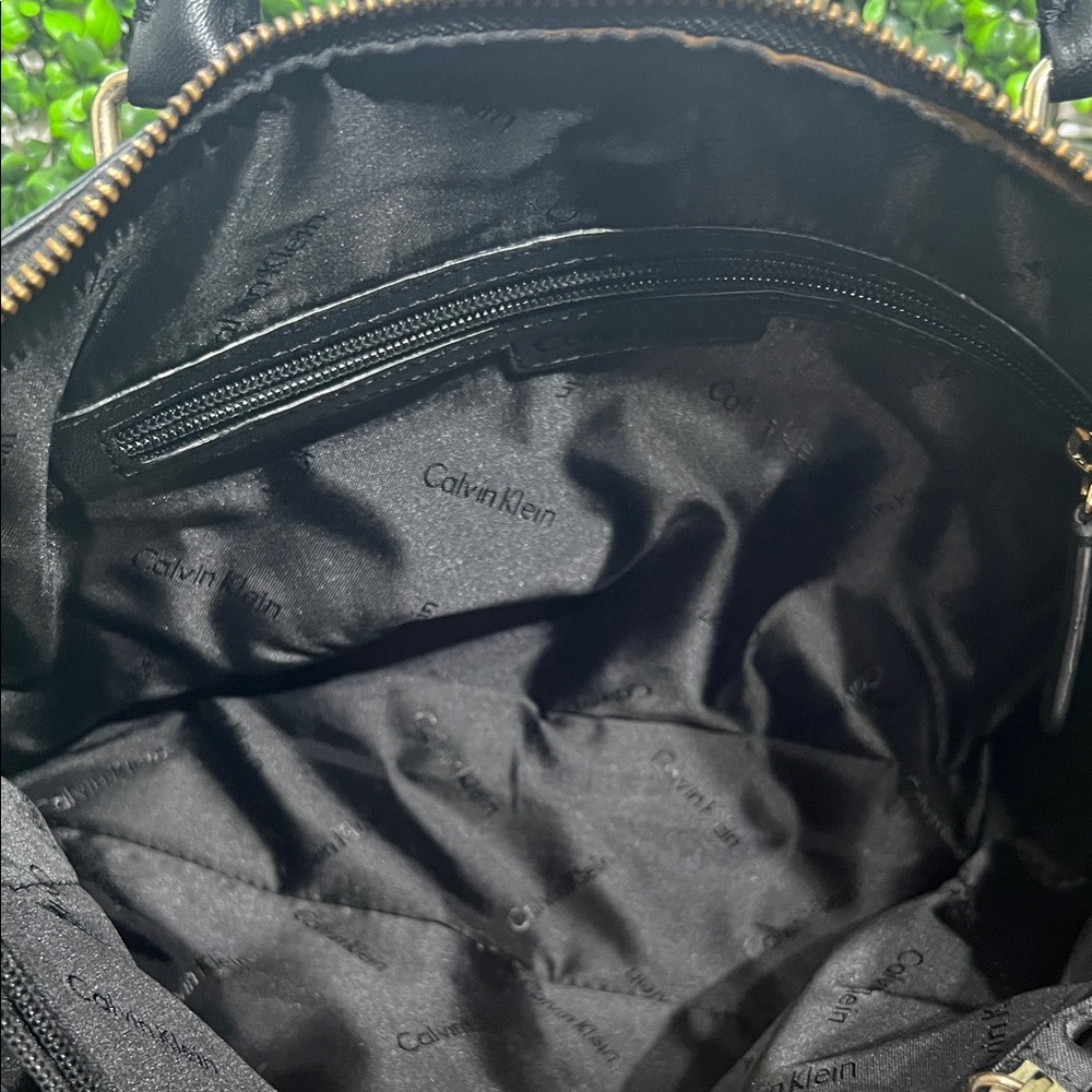 Calvin Klein Sutton Lamb Satchel Bag - Picture 11 of 16